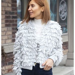 Gap Fringe Cardigan